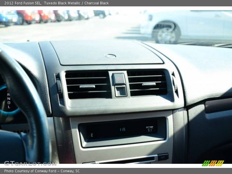 Tuxedo Black Metallic / Charcoal Black 2012 Ford Fusion SEL