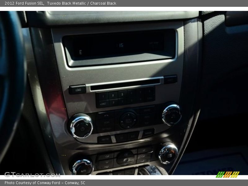 Tuxedo Black Metallic / Charcoal Black 2012 Ford Fusion SEL