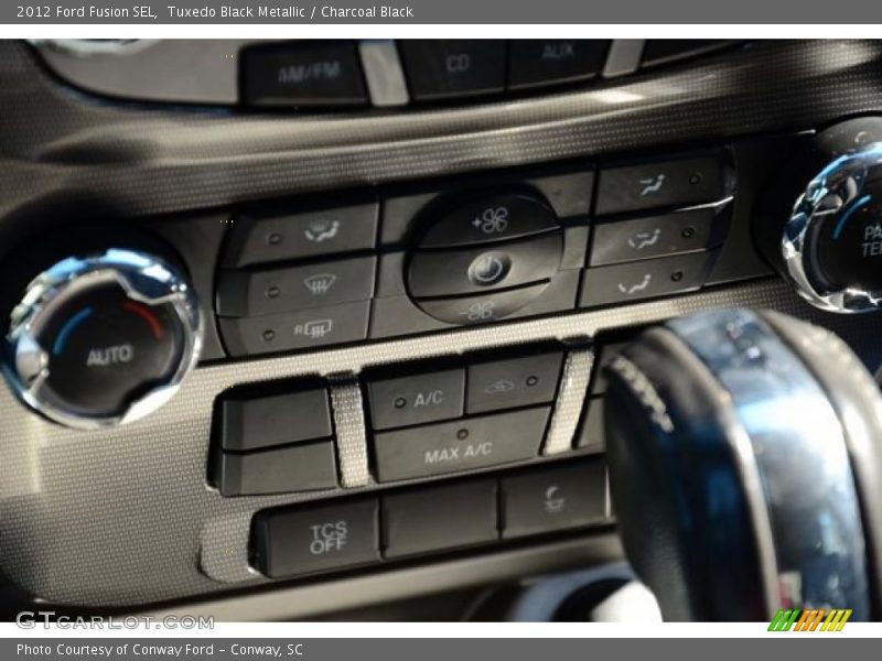 Tuxedo Black Metallic / Charcoal Black 2012 Ford Fusion SEL