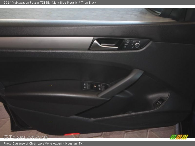 Night Blue Metallic / Titan Black 2014 Volkswagen Passat TDI SE