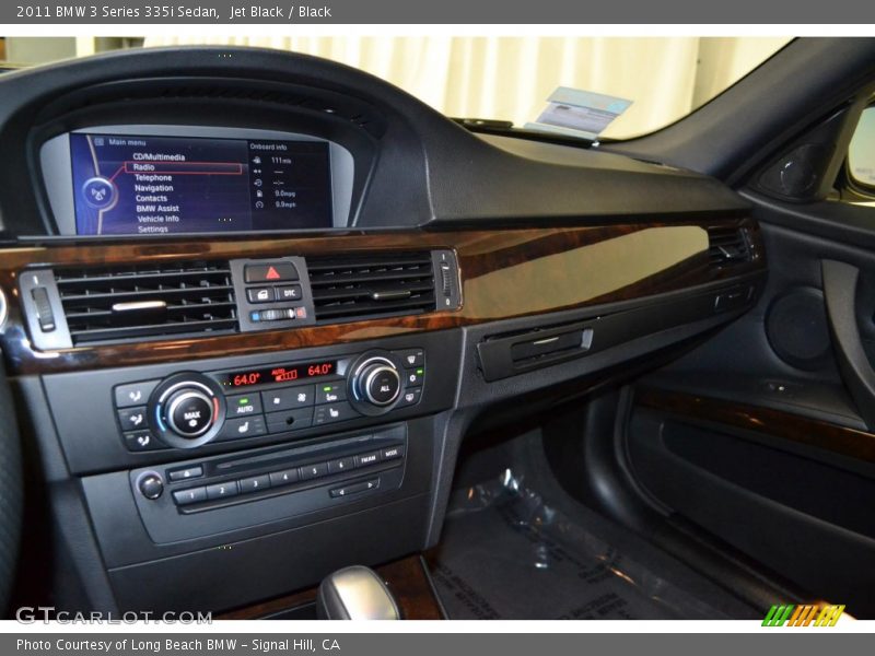 Jet Black / Black 2011 BMW 3 Series 335i Sedan