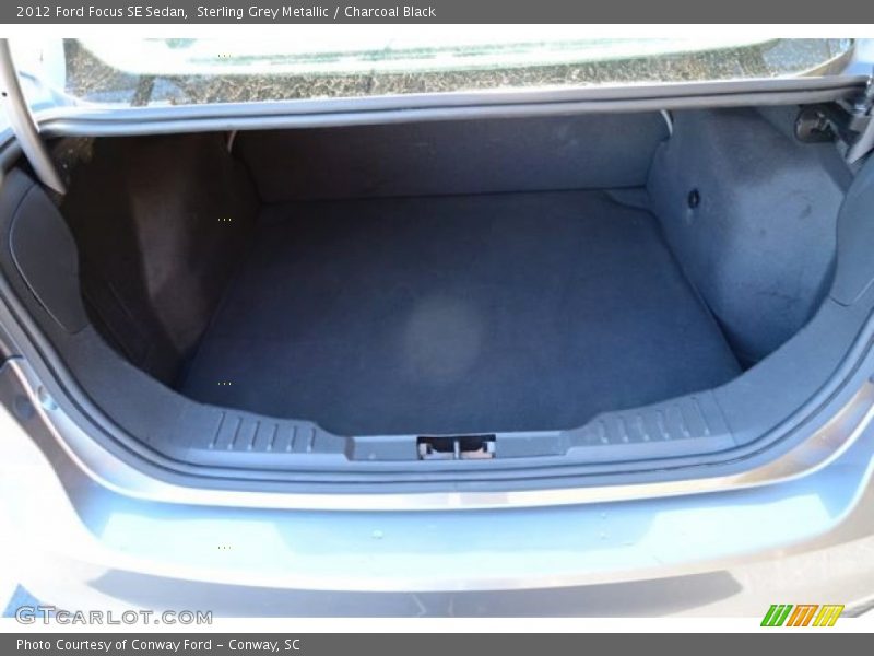 Sterling Grey Metallic / Charcoal Black 2012 Ford Focus SE Sedan