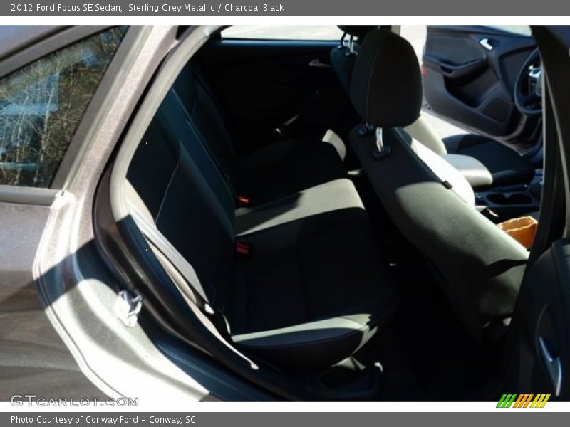 Sterling Grey Metallic / Charcoal Black 2012 Ford Focus SE Sedan
