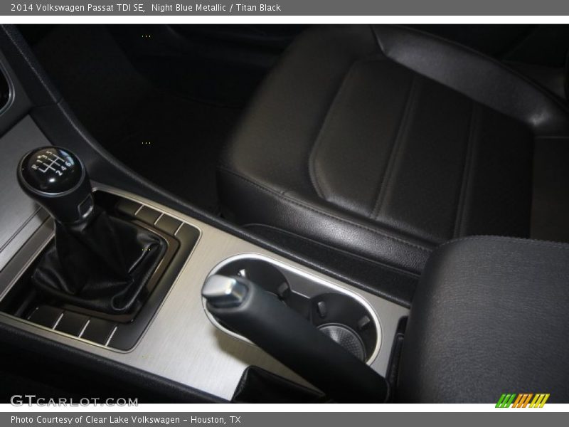 Night Blue Metallic / Titan Black 2014 Volkswagen Passat TDI SE