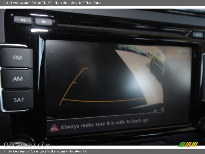 Night Blue Metallic / Titan Black 2014 Volkswagen Passat TDI SE