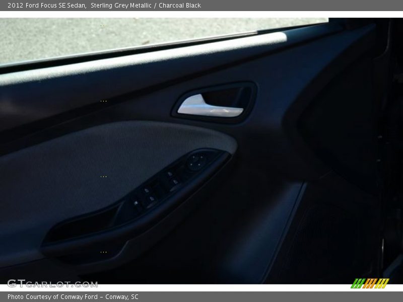 Sterling Grey Metallic / Charcoal Black 2012 Ford Focus SE Sedan