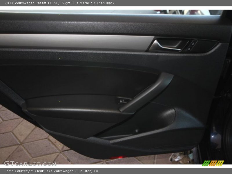 Night Blue Metallic / Titan Black 2014 Volkswagen Passat TDI SE