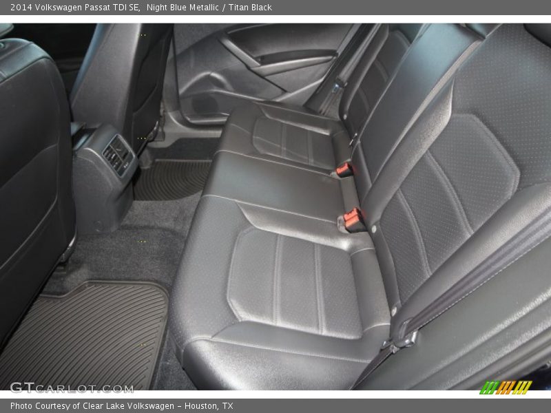 Night Blue Metallic / Titan Black 2014 Volkswagen Passat TDI SE