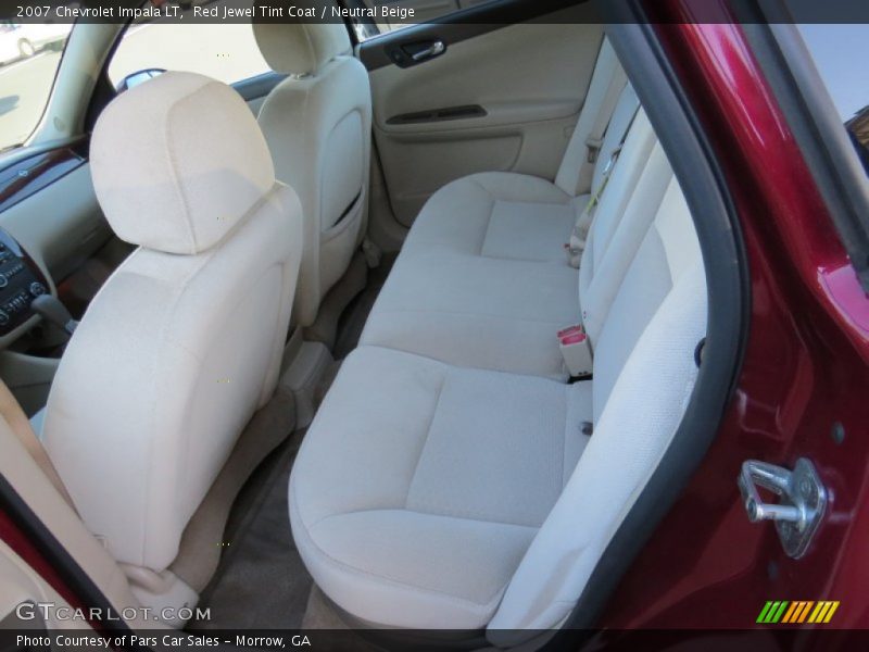Red Jewel Tint Coat / Neutral Beige 2007 Chevrolet Impala LT