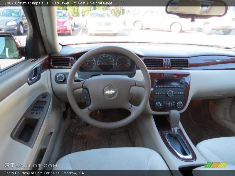 Red Jewel Tint Coat / Neutral Beige 2007 Chevrolet Impala LT