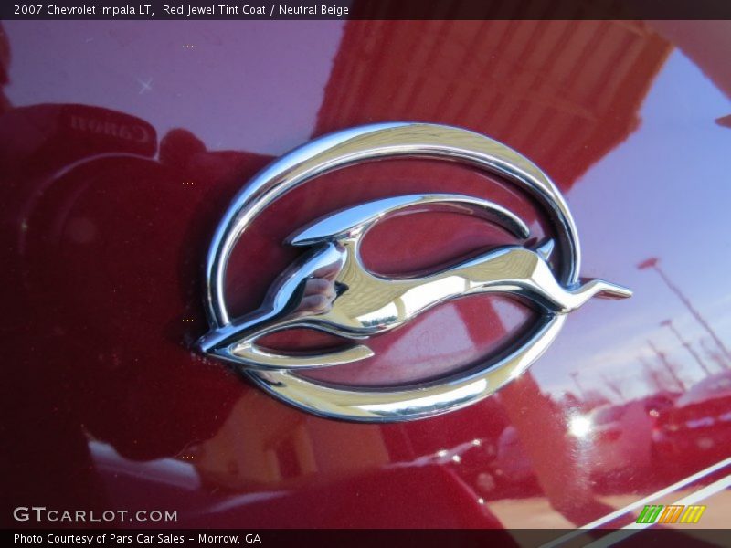 Red Jewel Tint Coat / Neutral Beige 2007 Chevrolet Impala LT