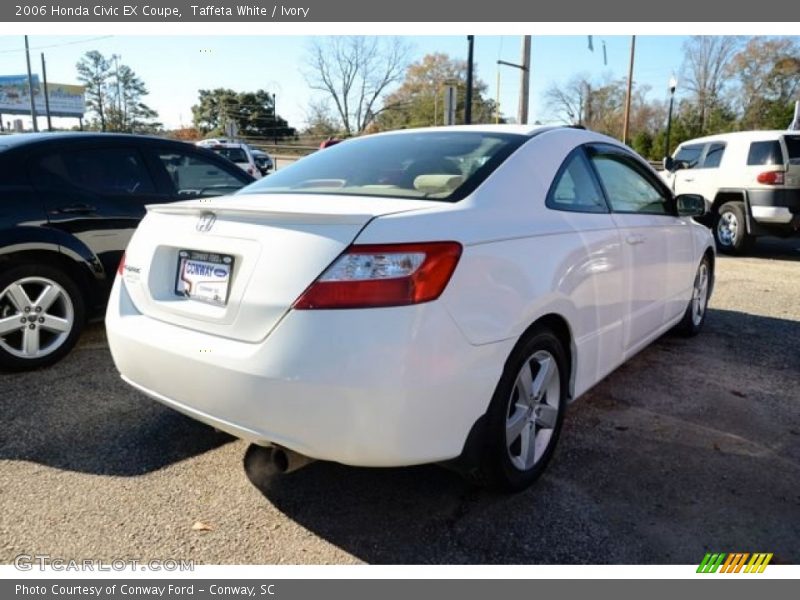 Taffeta White / Ivory 2006 Honda Civic EX Coupe