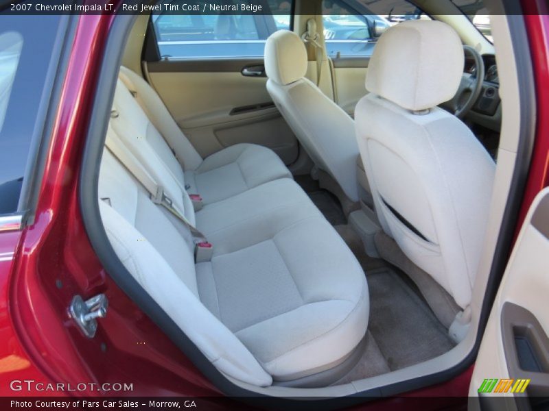 Red Jewel Tint Coat / Neutral Beige 2007 Chevrolet Impala LT