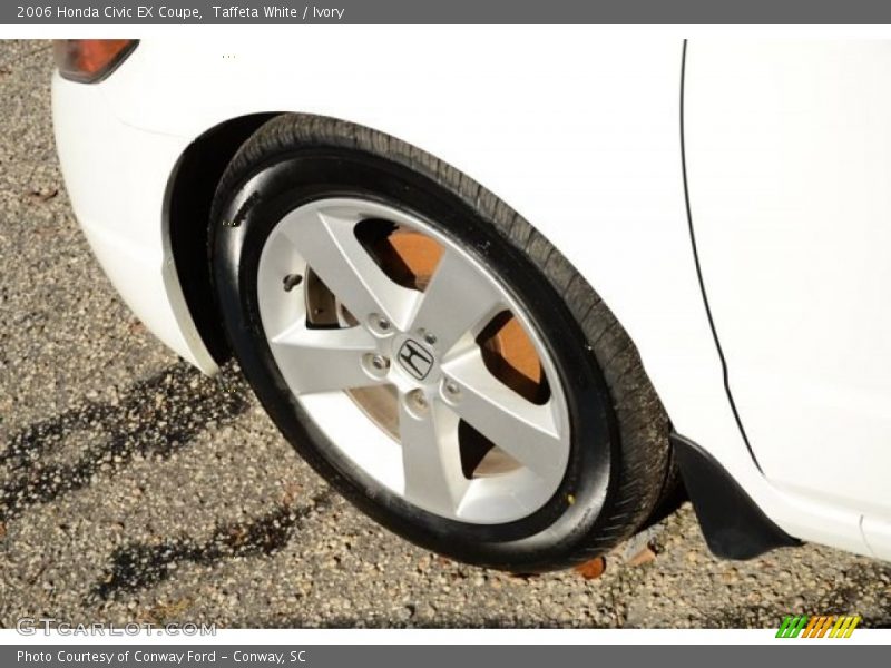 Taffeta White / Ivory 2006 Honda Civic EX Coupe