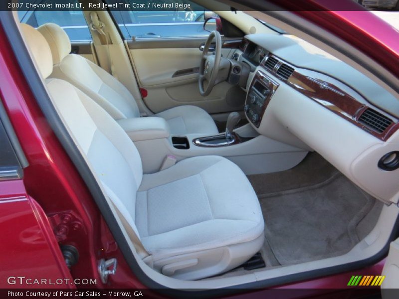 Red Jewel Tint Coat / Neutral Beige 2007 Chevrolet Impala LT