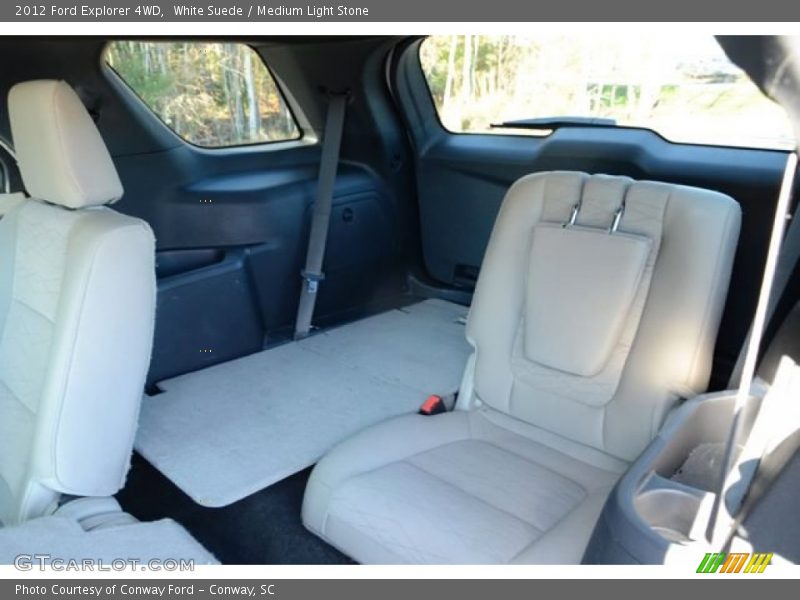 White Suede / Medium Light Stone 2012 Ford Explorer 4WD