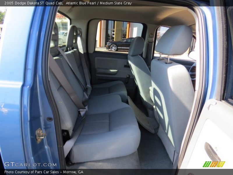 Atlantic Blue Pearl / Medium Slate Gray 2005 Dodge Dakota ST Quad Cab
