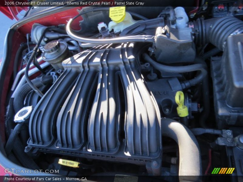 Inferno Red Crystal Pearl / Pastel Slate Gray 2006 Chrysler PT Cruiser Limited