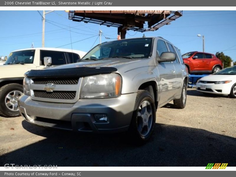Silverstone Metallic / Light Gray 2006 Chevrolet TrailBlazer LS