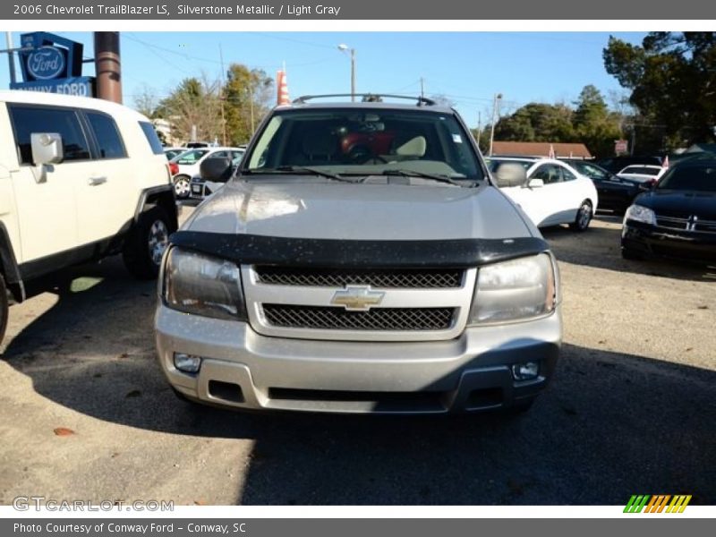 Silverstone Metallic / Light Gray 2006 Chevrolet TrailBlazer LS