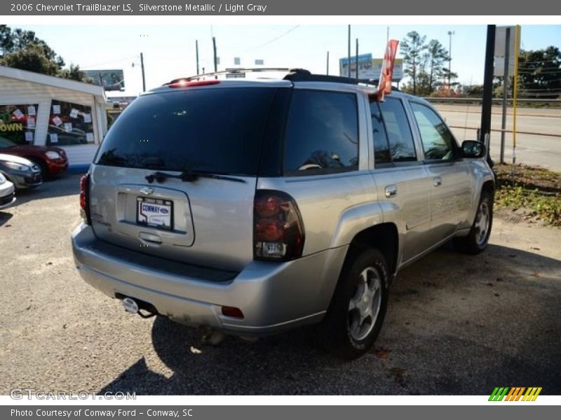 Silverstone Metallic / Light Gray 2006 Chevrolet TrailBlazer LS