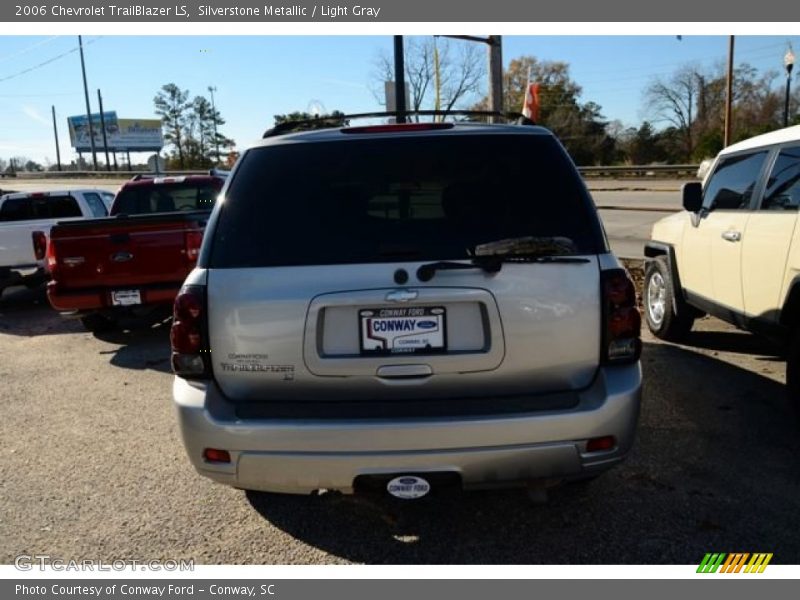 Silverstone Metallic / Light Gray 2006 Chevrolet TrailBlazer LS