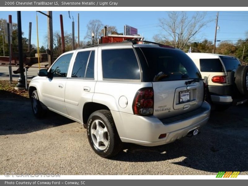 Silverstone Metallic / Light Gray 2006 Chevrolet TrailBlazer LS