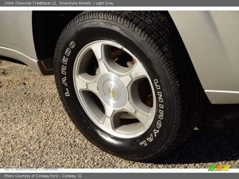 Silverstone Metallic / Light Gray 2006 Chevrolet TrailBlazer LS