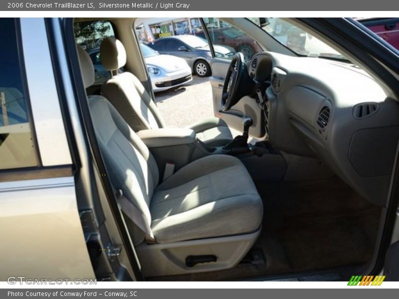 Silverstone Metallic / Light Gray 2006 Chevrolet TrailBlazer LS