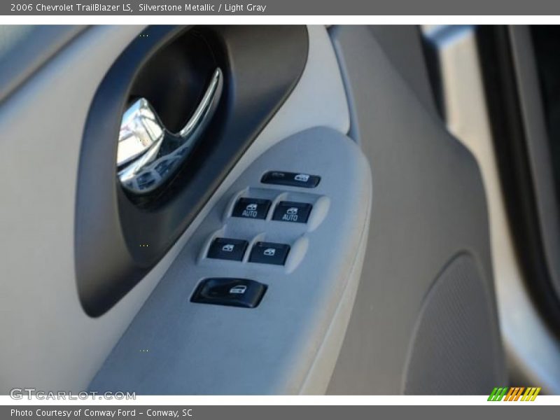 Silverstone Metallic / Light Gray 2006 Chevrolet TrailBlazer LS