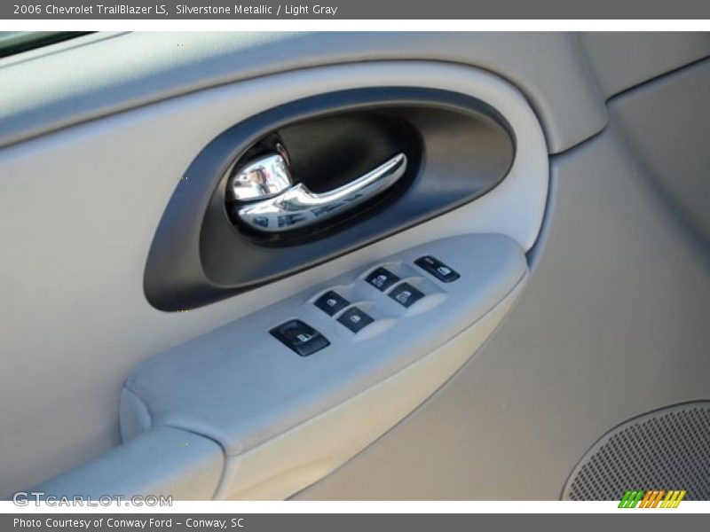 Silverstone Metallic / Light Gray 2006 Chevrolet TrailBlazer LS