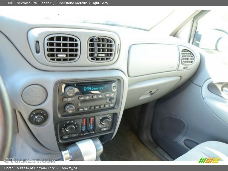 Silverstone Metallic / Light Gray 2006 Chevrolet TrailBlazer LS