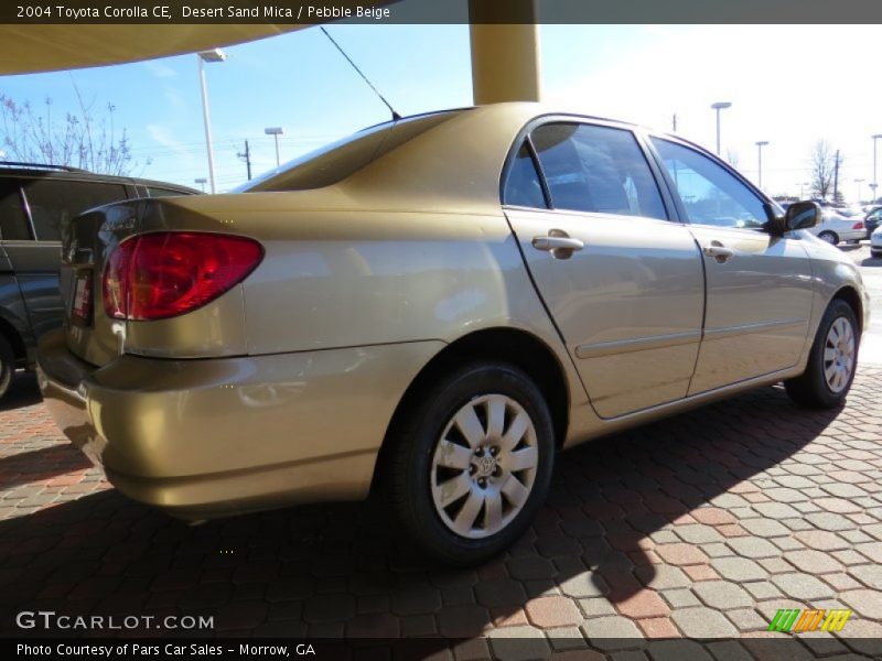 Desert Sand Mica / Pebble Beige 2004 Toyota Corolla CE