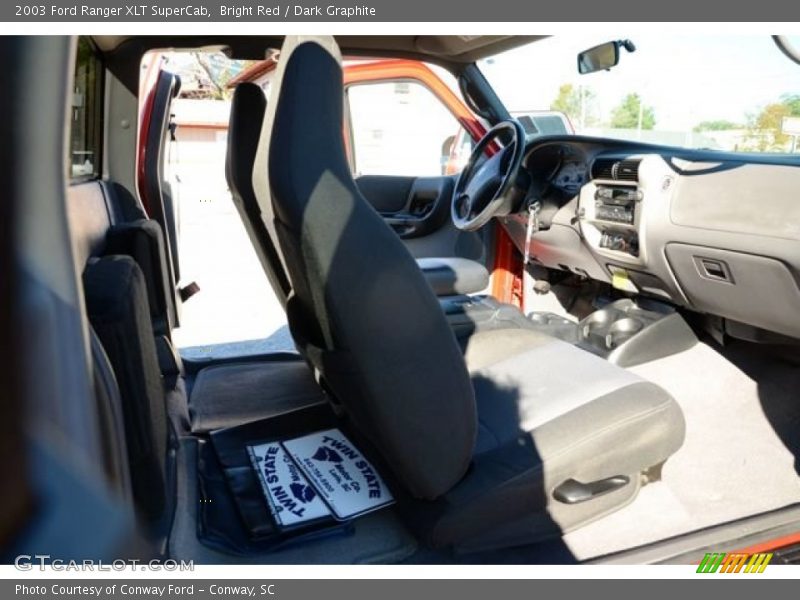 Bright Red / Dark Graphite 2003 Ford Ranger XLT SuperCab