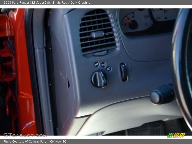 Bright Red / Dark Graphite 2003 Ford Ranger XLT SuperCab