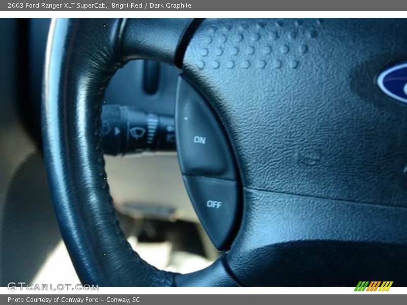 Bright Red / Dark Graphite 2003 Ford Ranger XLT SuperCab