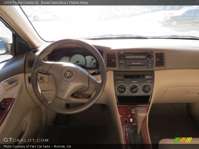 Desert Sand Mica / Pebble Beige 2004 Toyota Corolla CE