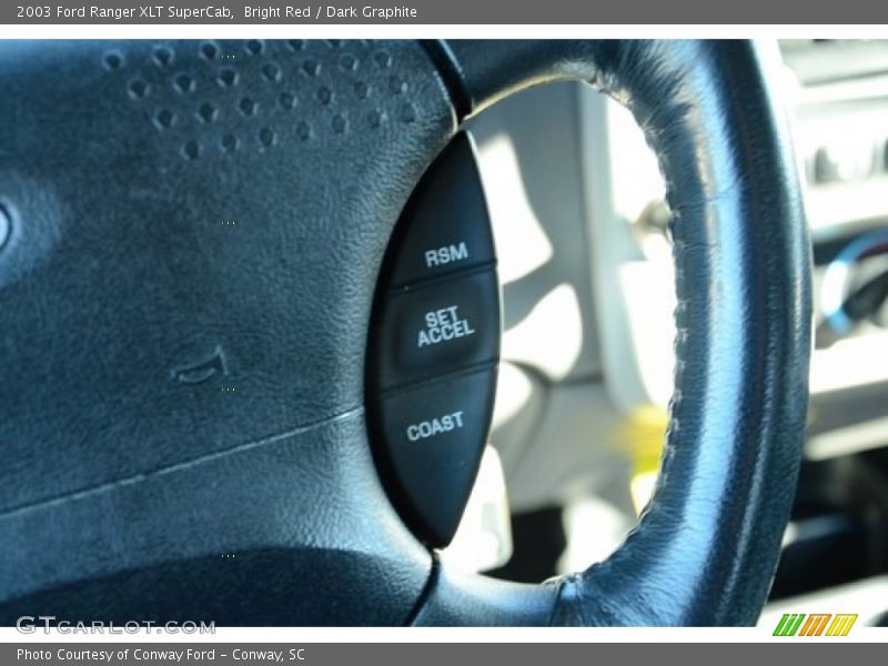 Bright Red / Dark Graphite 2003 Ford Ranger XLT SuperCab