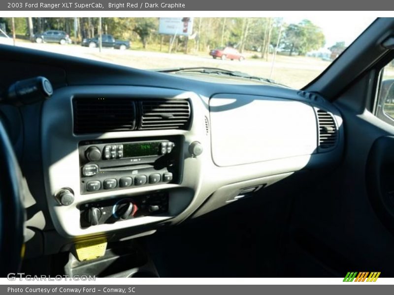 Bright Red / Dark Graphite 2003 Ford Ranger XLT SuperCab