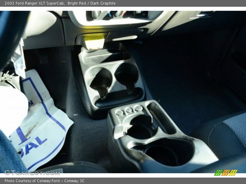 Bright Red / Dark Graphite 2003 Ford Ranger XLT SuperCab