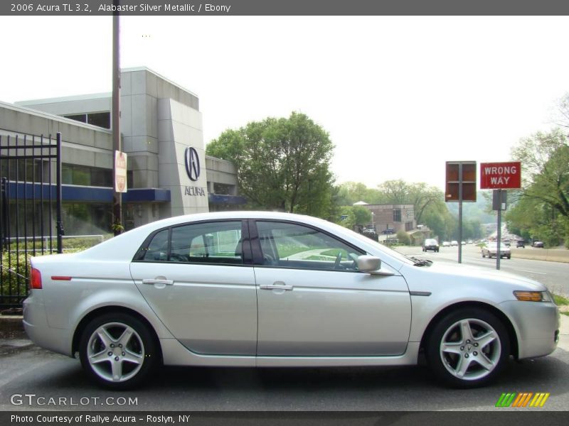 Alabaster Silver Metallic / Ebony 2006 Acura TL 3.2