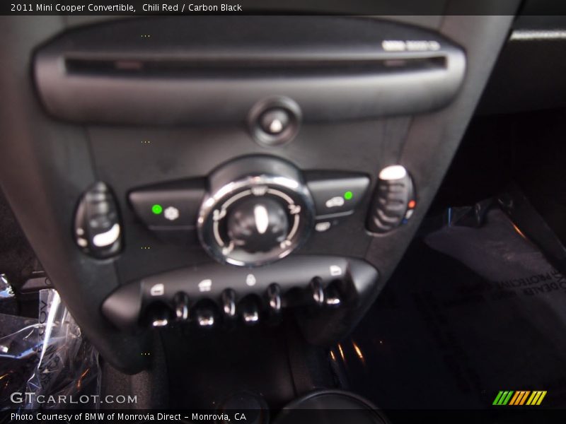 Chili Red / Carbon Black 2011 Mini Cooper Convertible