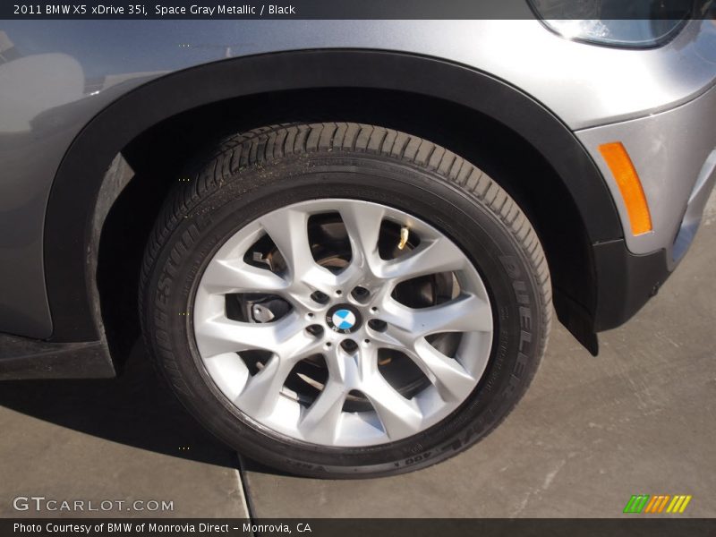 Space Gray Metallic / Black 2011 BMW X5 xDrive 35i