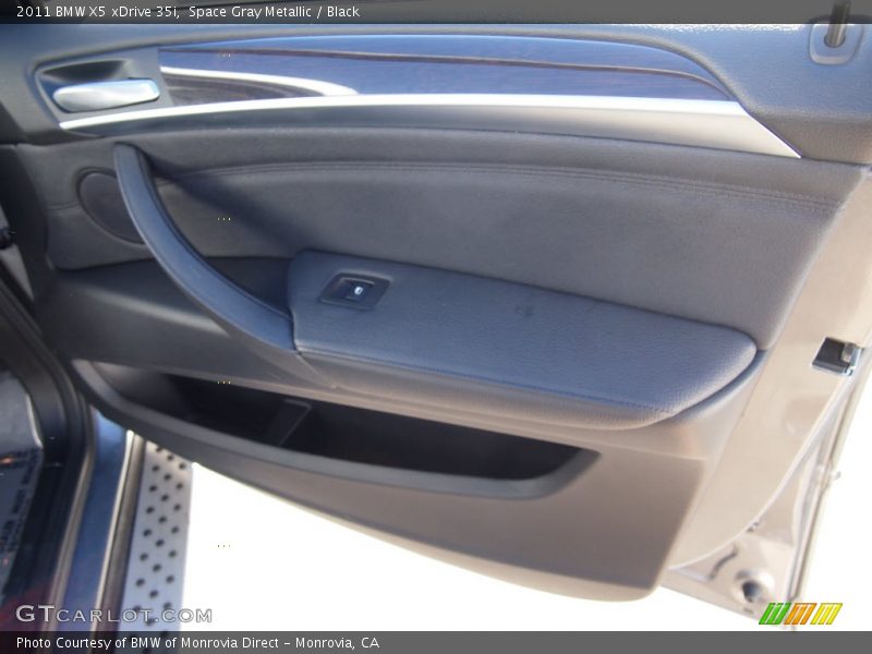 Space Gray Metallic / Black 2011 BMW X5 xDrive 35i