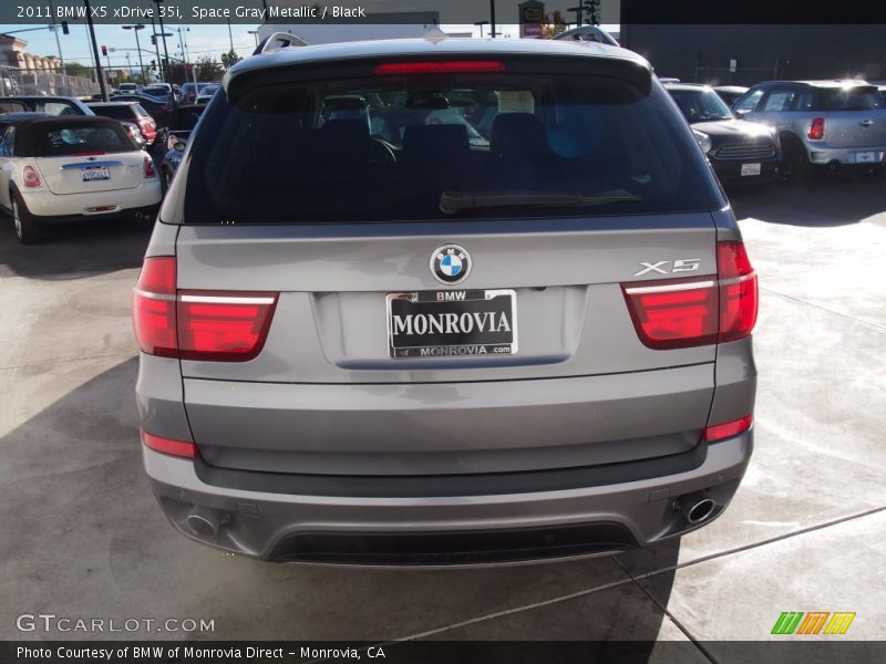 Space Gray Metallic / Black 2011 BMW X5 xDrive 35i