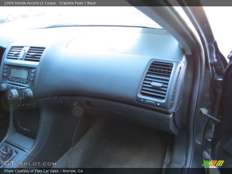 Graphite Pearl / Black 2004 Honda Accord LX Coupe