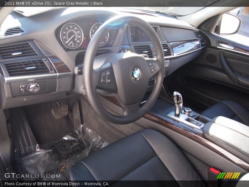 Space Gray Metallic / Black 2011 BMW X5 xDrive 35i