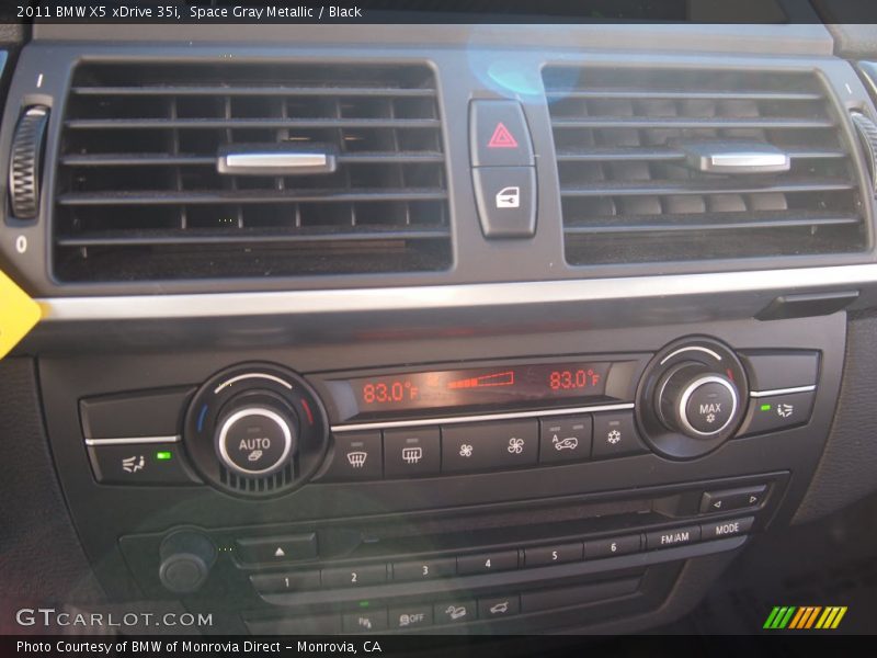 Space Gray Metallic / Black 2011 BMW X5 xDrive 35i