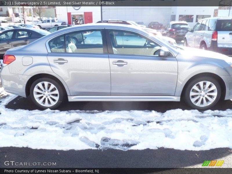 Steel Silver Metallic / Off-Black 2011 Subaru Legacy 2.5i Limited