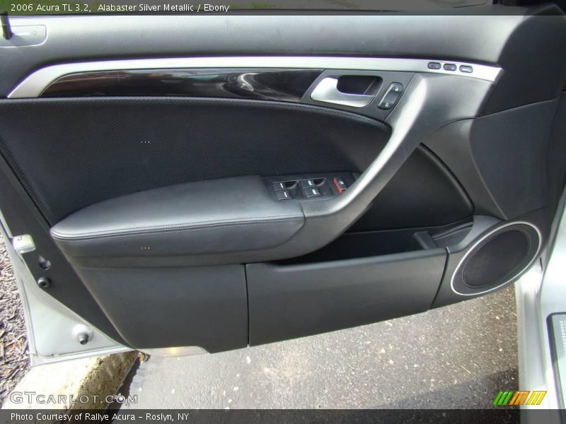 Alabaster Silver Metallic / Ebony 2006 Acura TL 3.2